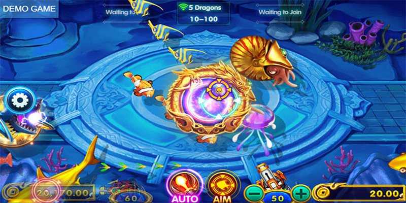 Bỏ Túi Cách Chơi Dragon Fishing Luôn Thắng Đậm 2 Đặc điểm ấn tượng của game Dragon Fishing
